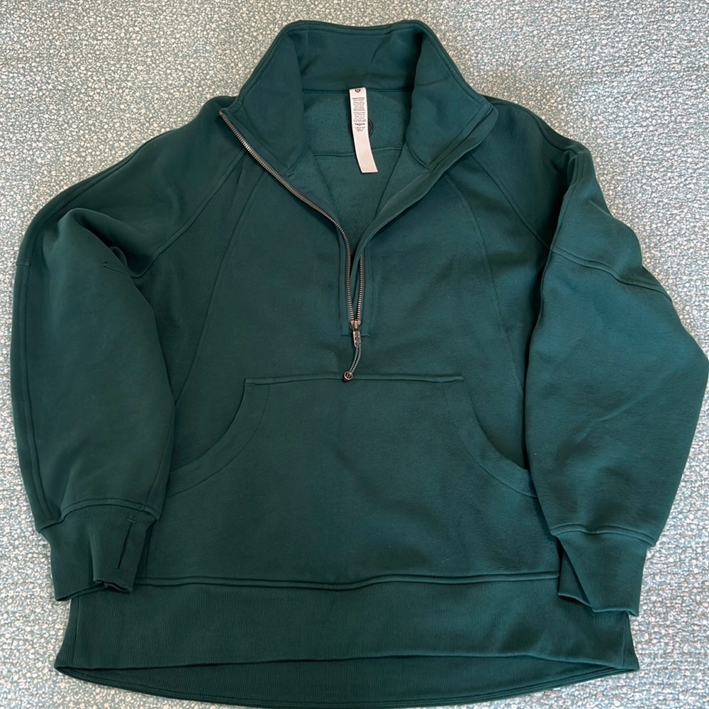 Lululemon Oversized Funnel Neck Half Zip Long
